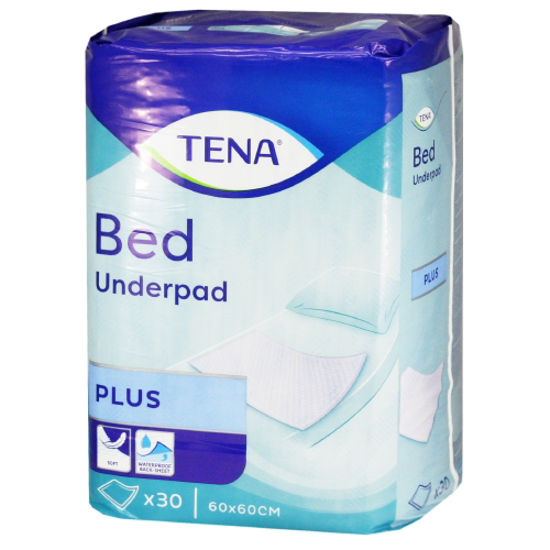 Пеленки Тена(Tena Bed Plus) 60Х60см №30